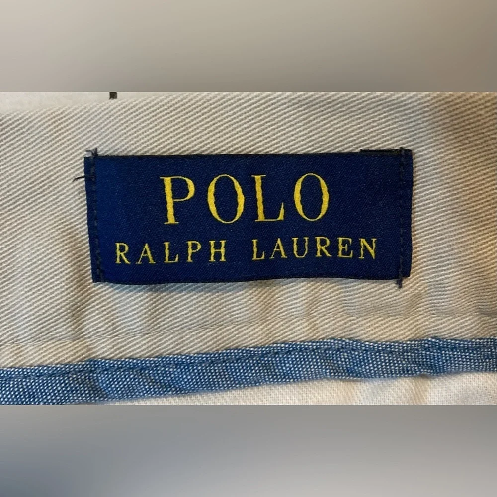 Polo‎ Ralph Lauren Men’s Size 32 Beige Classic Fit 9” Chino Shorts